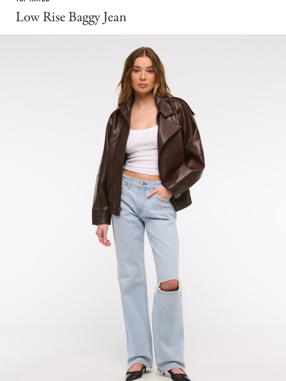 Low Rise Baggy Jean
